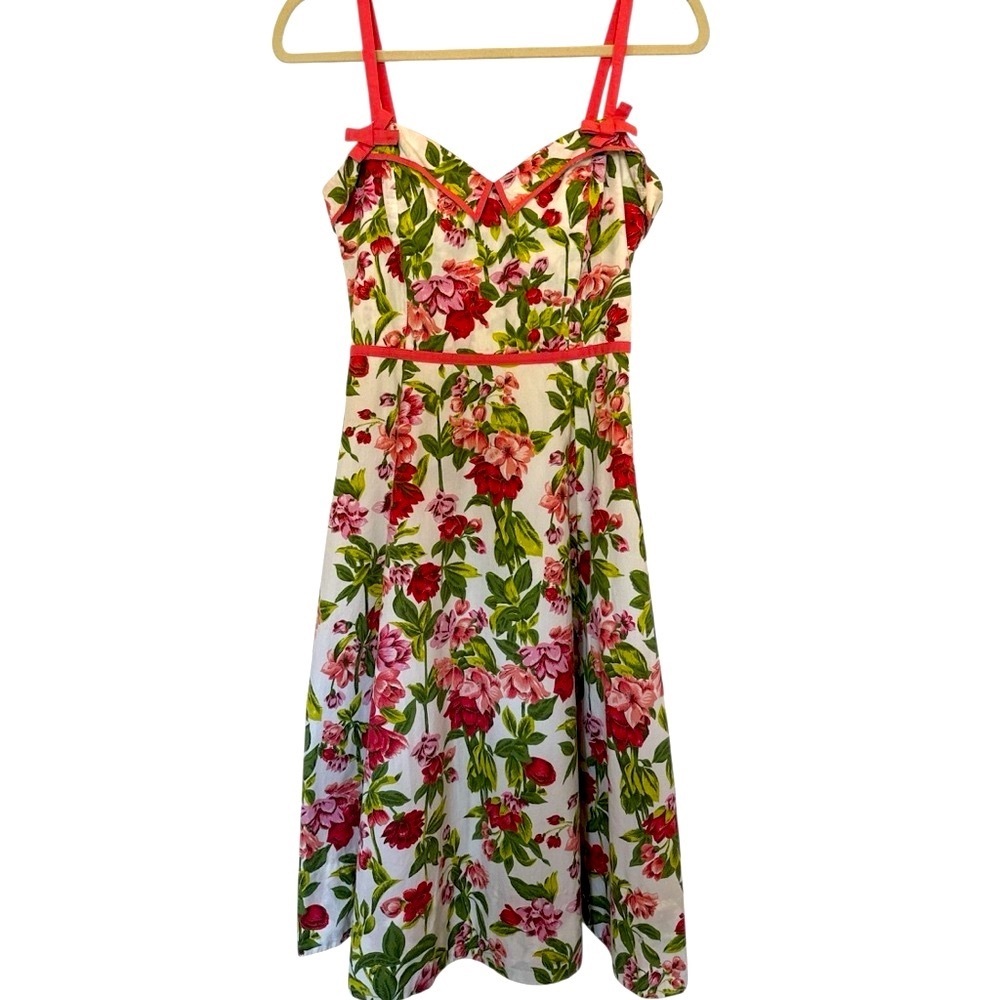Anthropologie Vintage Style Floral Dress